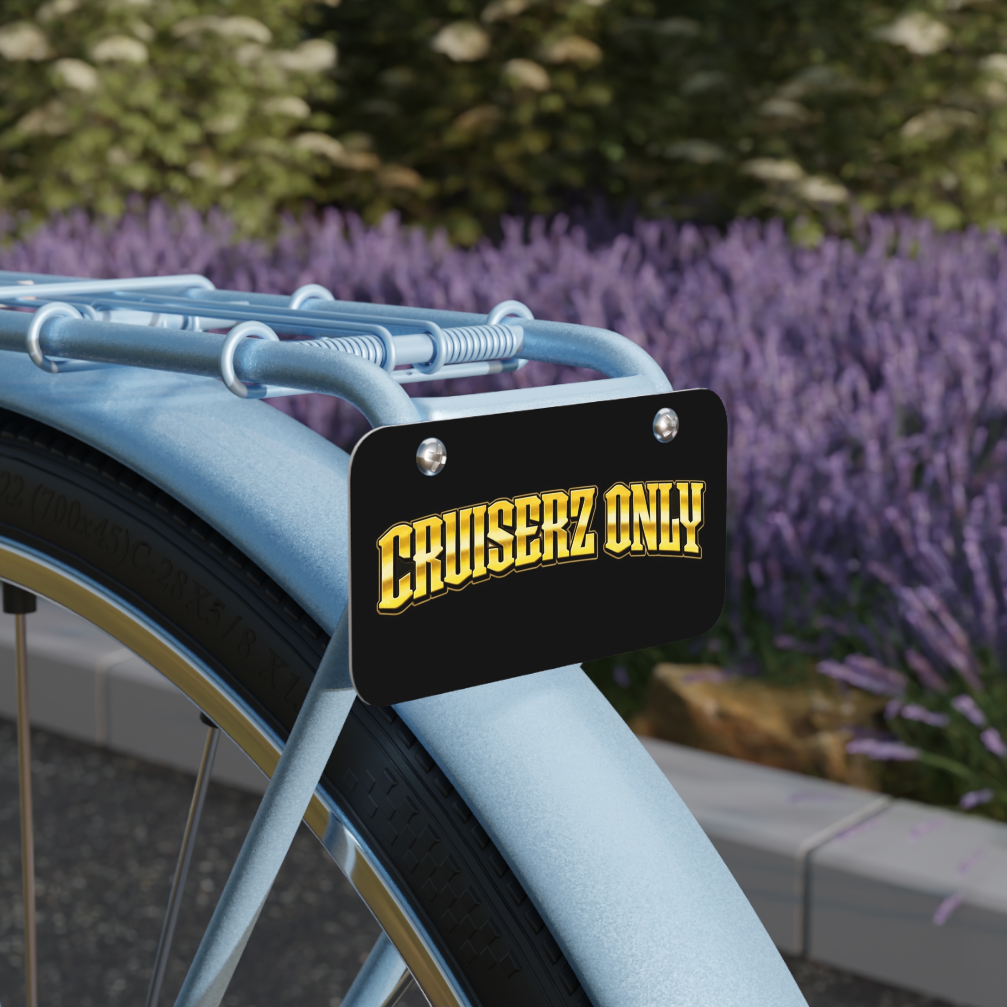 Cruiserz Only Mini License Plate