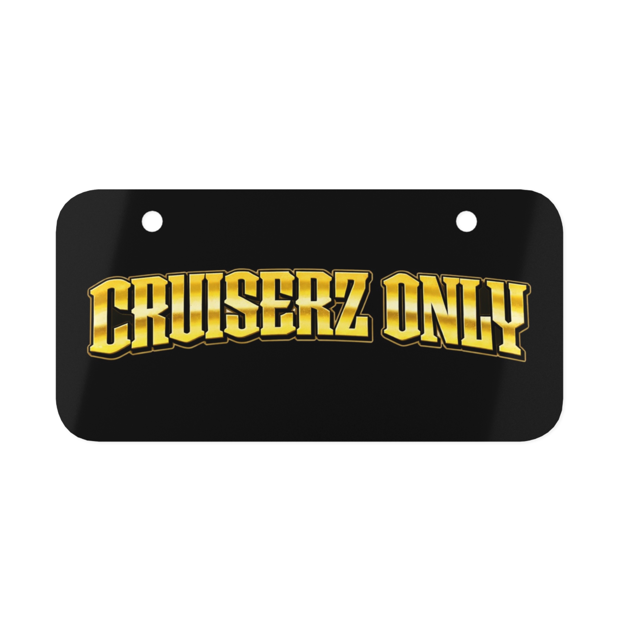 Cruiserz Only Mini License Plate - Image 2